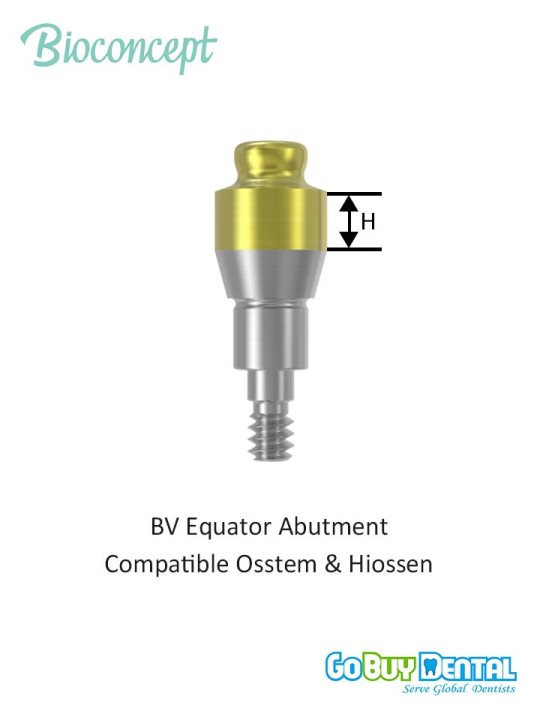 Bioconcept BV Equator Abutment Compatible Osstem & Hiossen