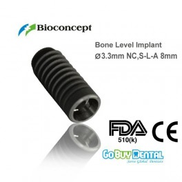Bone Level Implant, Ø 4.1 mm, L 12mm (RC)