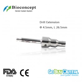 Bioconcept BV System Drill Extension φ4.5mm, Length 26.5mm