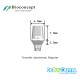 Bioconcept Hexagon RC transfer abutment φ6.0mm, gingival height 3mm, height 7.0mm