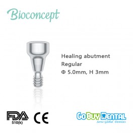 Bioconcept BV Hex Regular healing abutment φ5.0mm, height 3mm