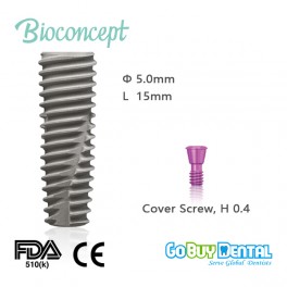  Regular Implant φ5.0mm, S-L-A 15mm(314070)