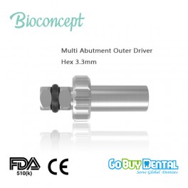 Bioconcept Multi Abutment Outer DriverHex3.3mm (354050)