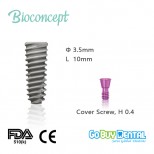 Bioconcept NC Mini implant φ3.5mm, S-L-A 10mm(311020)