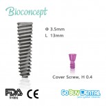 Bioconcept NC Mini implant φ3.5mm, S-L-A 13mm(311040)