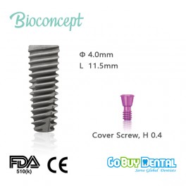 Bioconcept BV NoMount Regular Implant φ4.2mm, S-L-A 11.5mm